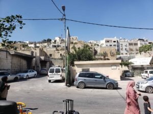 Residential area in Hebron city, Palestine