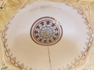 The ceiling of Masjid Ibrahim, Hebron city, Palestine