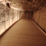 One of the rooms in Abu Simbel.