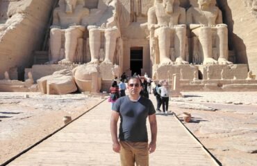 Abu Simbel front.