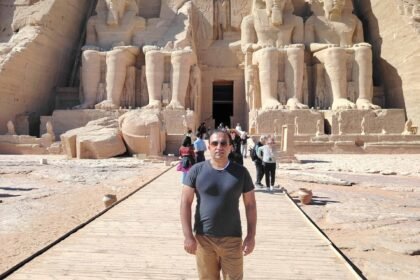 Abu Simbel front.