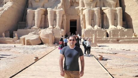 Abu Simbel front.