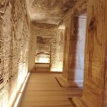 The inside of the Temple of Nefertari.